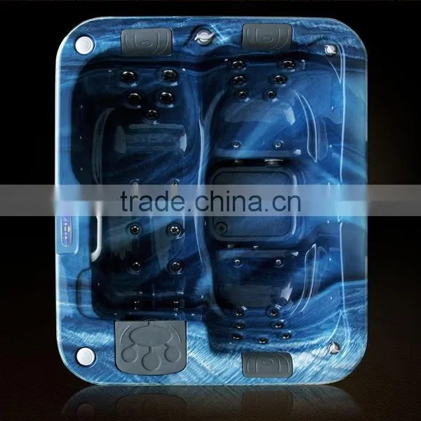 High Quality Competitive Price Small Indoor Acrylic Whirlpool Massage Bathtub photo-6