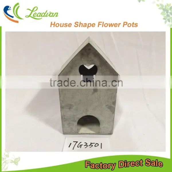 Factory Directly Cheap Selling Vertical Hanging Wrought Iron Roof Garden Planter photo-2