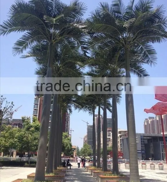 Fake Coconut Tree Resist Wind,frost,rain,UV,snow&decay Artificial Palm Tree photo-5