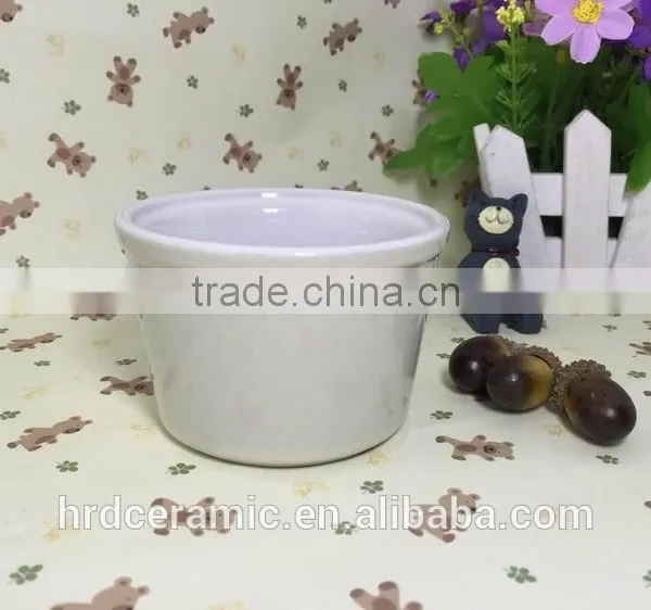 2015 Stocked Cheap White Ceramic Rice/salad/soup Bowls photo-4