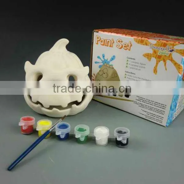DIY Pottery Fish Coin Bank-diy Ceramic Christmas Decorations -paint it Yourself Halloween Gifts photo-5