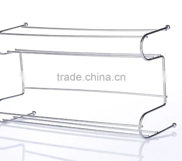 Set 10 Clear Glass Spice Jars With Metal Stand photo-4