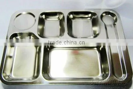 65cm Stainless Steel Sturdy Structure Serving Tray photo-4