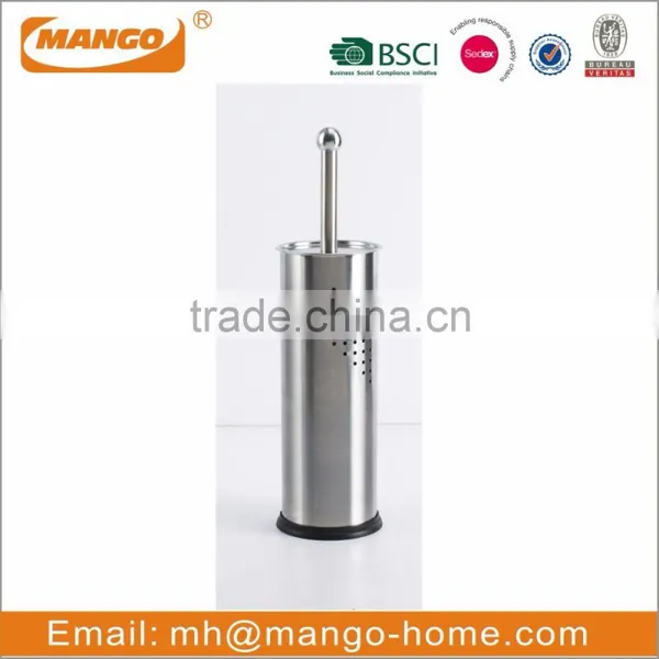 Traditional Round Stainless Steel Toilet Paper Roll Holder photo-6