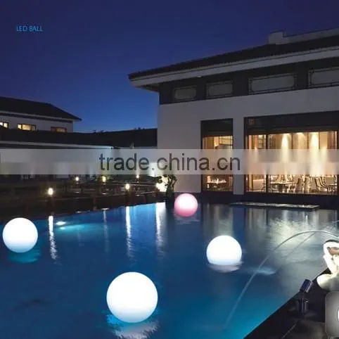 Hot Sale! Modern Fashion Lighting Waterproof RGB LED Ball With 16 Colors Change by Remote Controller photo-4