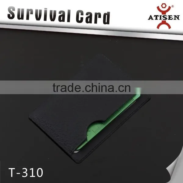 Colorfull Green Survival Card ,Card Type Mini Stainless Steel Multi-functional Tool photo-2