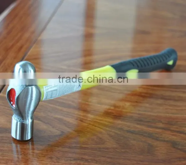 British Type Ball Pein Hammer With Fiberglass Handle photo-6