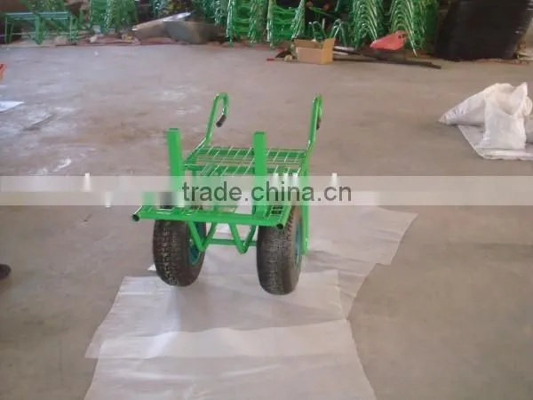 CURVED BRICK TROLLEY WITH WIDE WHEELS photo-5