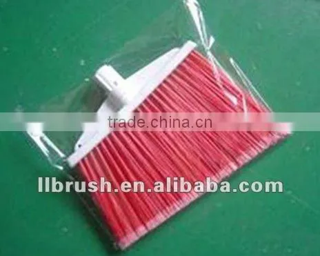 Red ColorPlastic Broom of PP