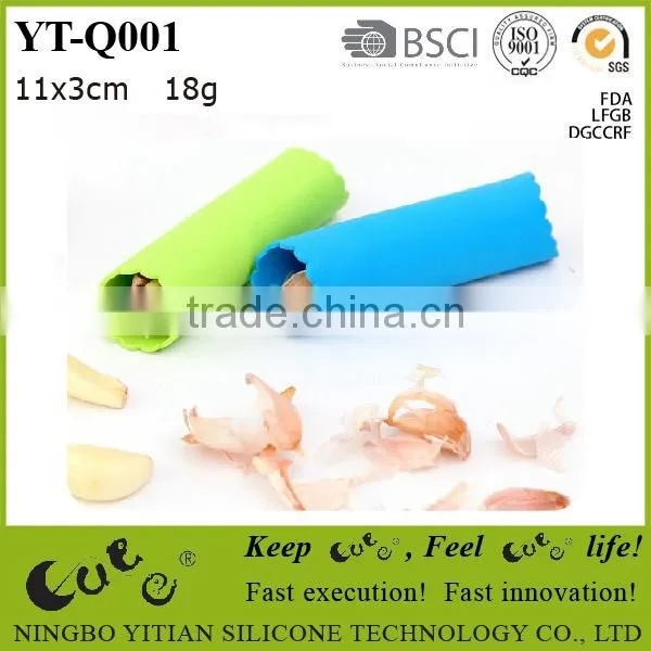 Food Grade Silicone Kitchen Garlic Peeling Tool