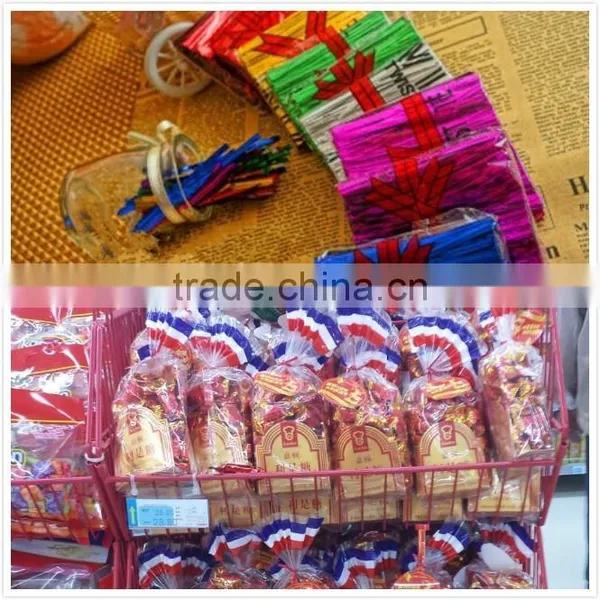 2017 Hot Sell Plastic Coated Twist Ties for Bread Bag Clip photo-5