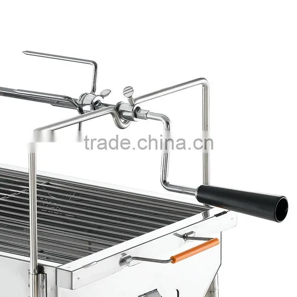 Stainless Steel Barbecue Grill Indoor Charcoal BBQ Grill photo-2