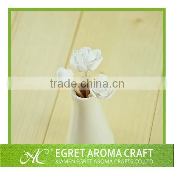 Natural Ceramic Air Freshener With Rattan Sticks photo-4