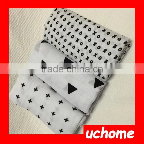 UCHOME Cotton Muslin Swaddle Blanket Baby Muslin Wraps, Baby Muslin, Baby Blanket photo-5
