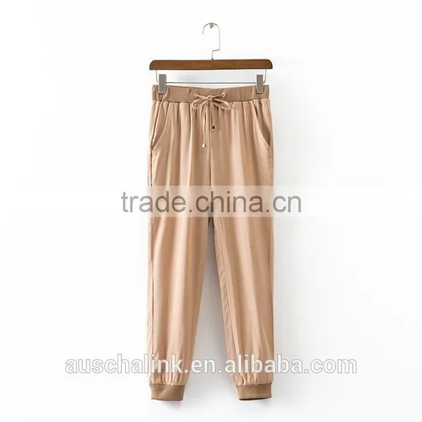 Auschalink Hot Sale Wholesale Women Jogging Pants New Design photo-4