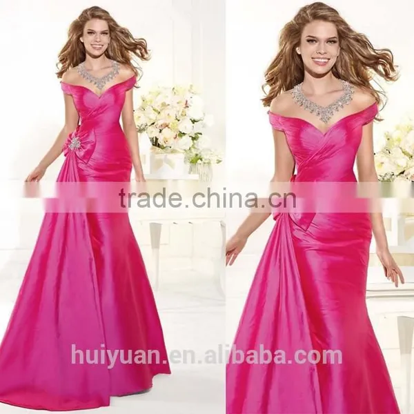 Newest Designer Beaded Sweetheart Neck Elegant Pink Dress photo-3