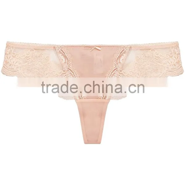 95%organic Cotton,5%elastane Sexy Lady T Back Lingerie photo-2