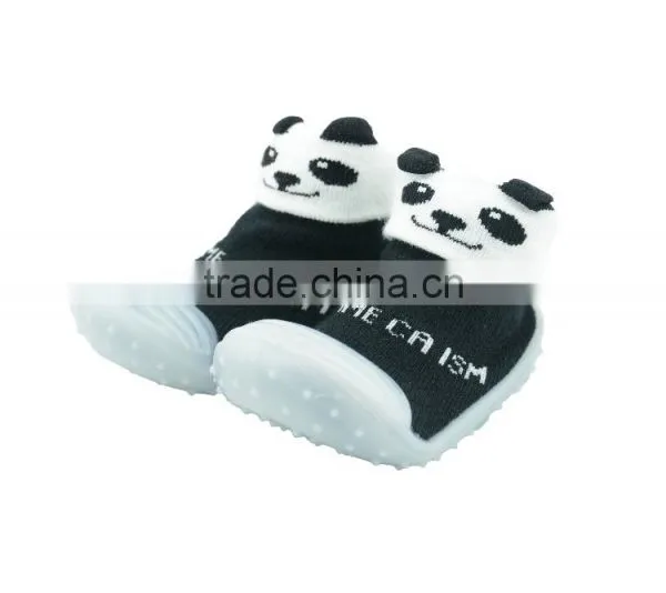 2015 New Desgins Rubber Outsole Baby Sock Shoe photo-3