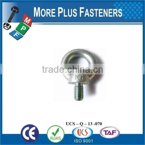 Made in Taiwan High Quality Hot-dip Galvanizing Lifting Eye Bolt photo-3