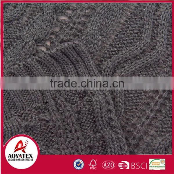 Plain Knitting Crochet 100% Acrylic Throw Blanket With Gift photo-3