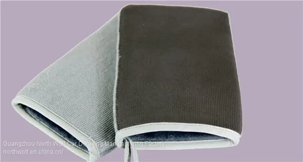 Medium Grade Car Wash Mitt Clay Mitt Surface Decontamination Mitt For Car Clean 1.0 photo-2
