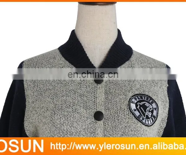 Men 2017 Fashion as Spring Gray Color Knit Cardigan Women Sweater Also Fit for Kid Clothing photo-6
