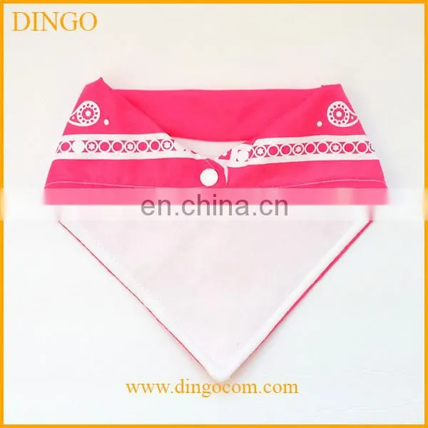 China Supplier Cheap Cotton Triangle Bandana Baby Bibs Wholesale photo-4