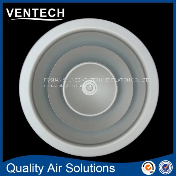 Aluminum Ceiling Air Vent Air Terminal Round Diffuser Used for Hvac System photo-5