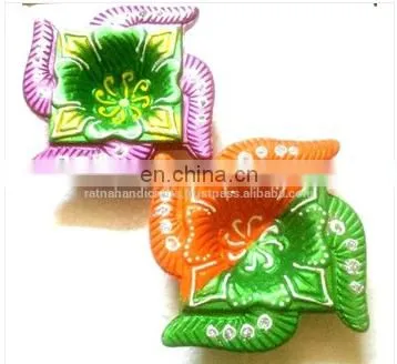 Indian Clay Lamps Decorative Diyas