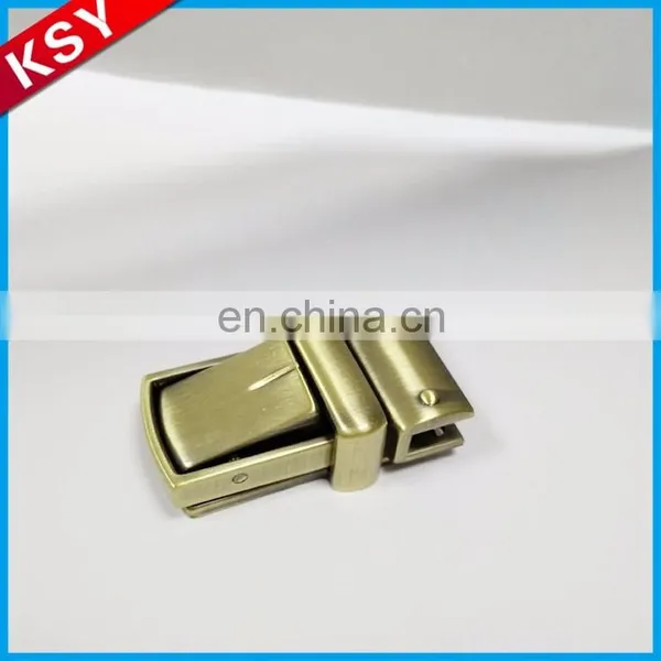 Best Selling Press Bag Briefcase Handbag Fashion Metal Gold Turn Lock For Bags Hardware photo-6