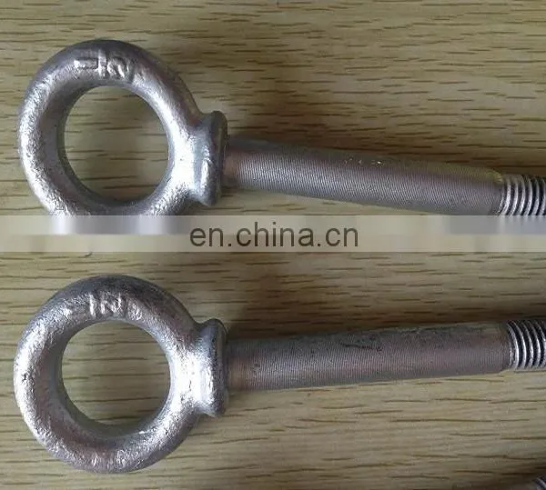 Pole Step Eye Bolt Steel Power Fitting Hardware Machine Double Arming Bolt