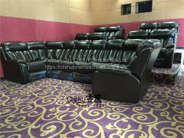 Home Theater Sofa,genuine Leather Theater Sofa