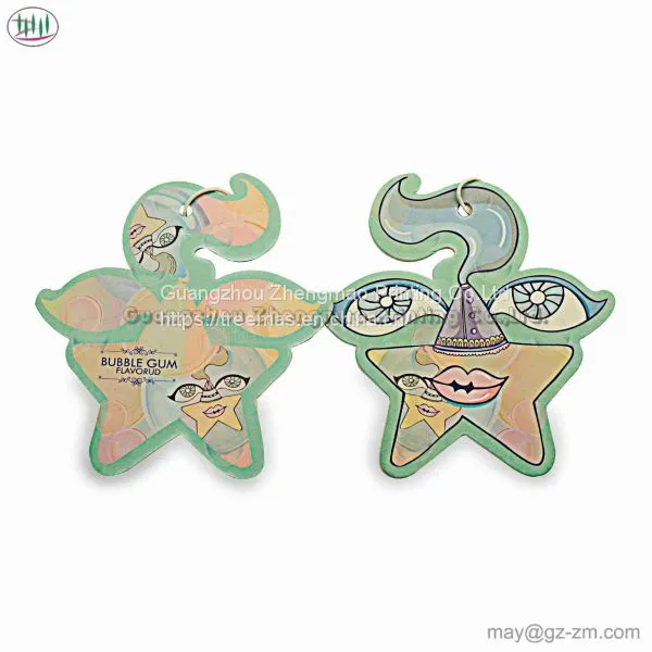OEM Factory Price Wholesale High Quality Eco-friendly Paper Car Air Freshener photo-3