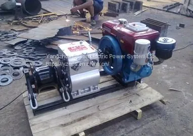 Diesel Engine Powered Winch; Pulling Motored Winch; Cable Pulling Motored Engine Winch photo-5