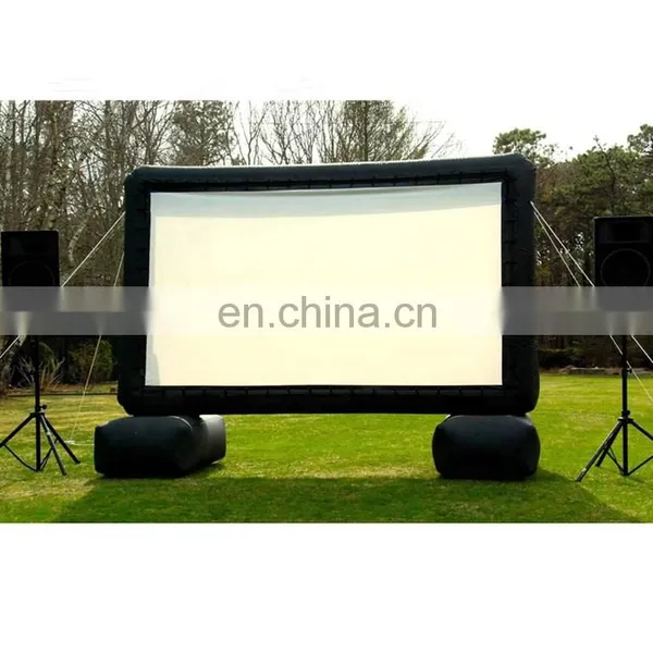 Hot Sale Lawn Party Styling Projector Screen Holiday Portable Inflatable Movie Screen With Carry Bag photo-2