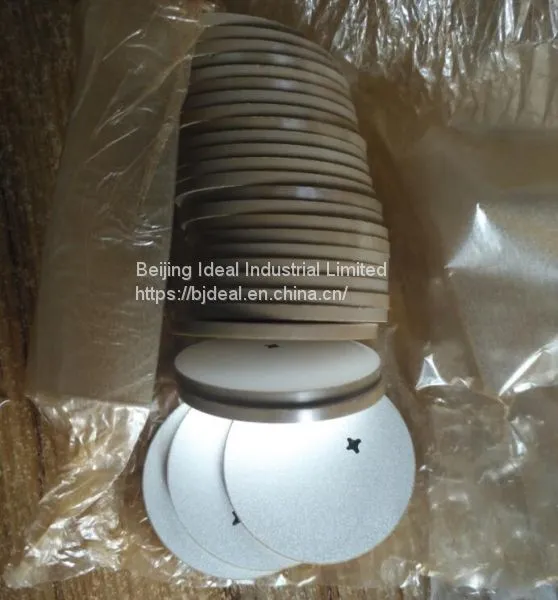 Round Shape Piezo Ceramic according to Custom's requests For Making Sensor