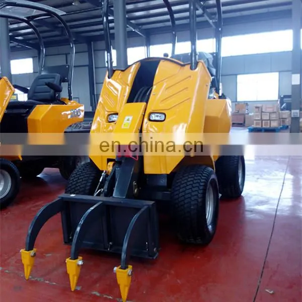 Articulated Small Loader Gasoline Garden Machine Compact Loader photo-2