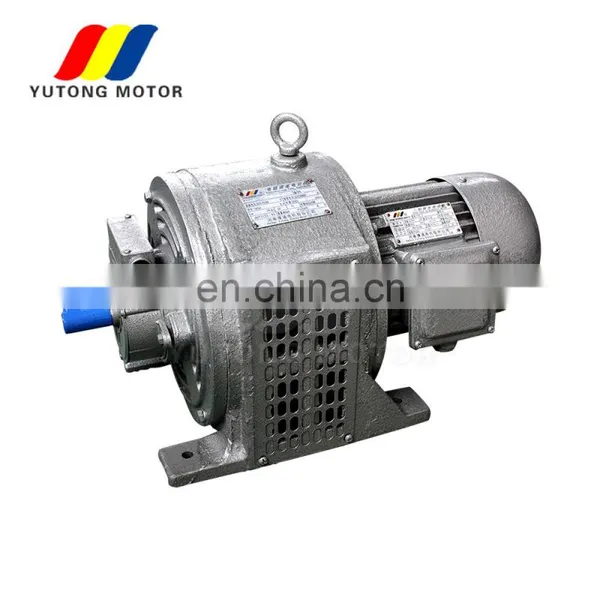 YCT112-4B Electromagnetism Speed Regulating Electric Motor 0.75KW/1HP