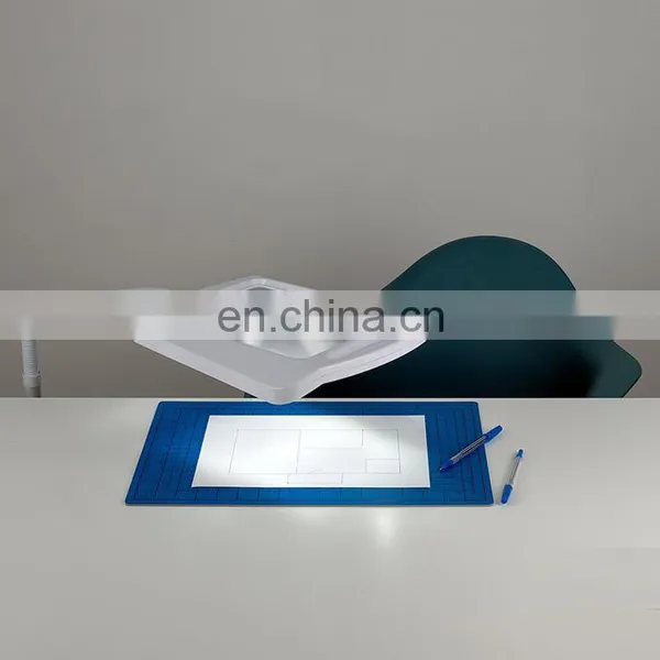 Full Page Flexible Standing Magnifying Floor Led Reading Lamp photo-3