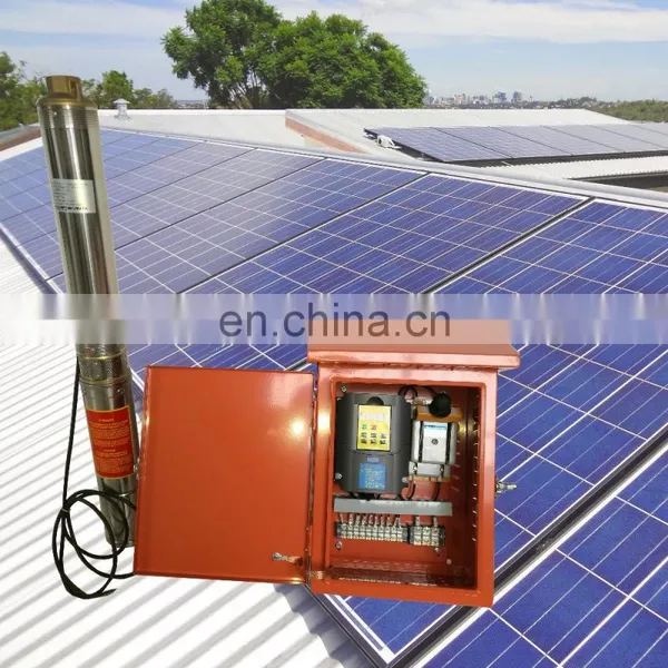 High Quality High Flow Solar Energy Deep Well Solar Water Pump for Irrigation photo-4