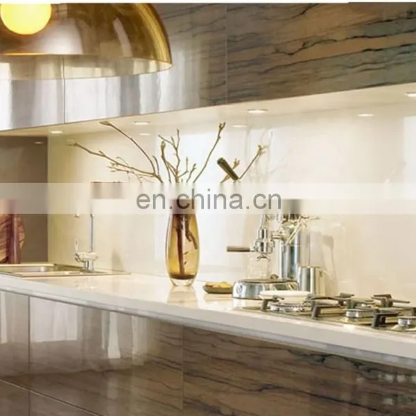 Top Quality 6mm Tempered Glass Splashback, Kitchen Glass, Decor Splashbacks for Kitchen photo-5