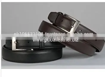 High Quality Men Leather Dress Belt