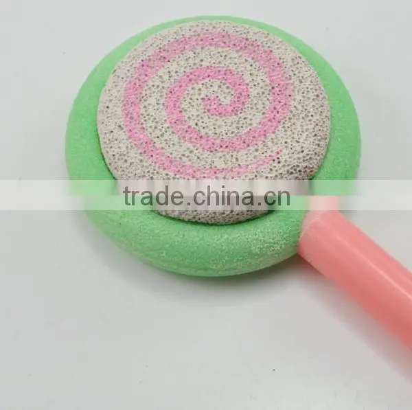 New Produce for 2015 Cute SWEET BONBON Foot Cleaner And Foot Brush Foot File photo-3