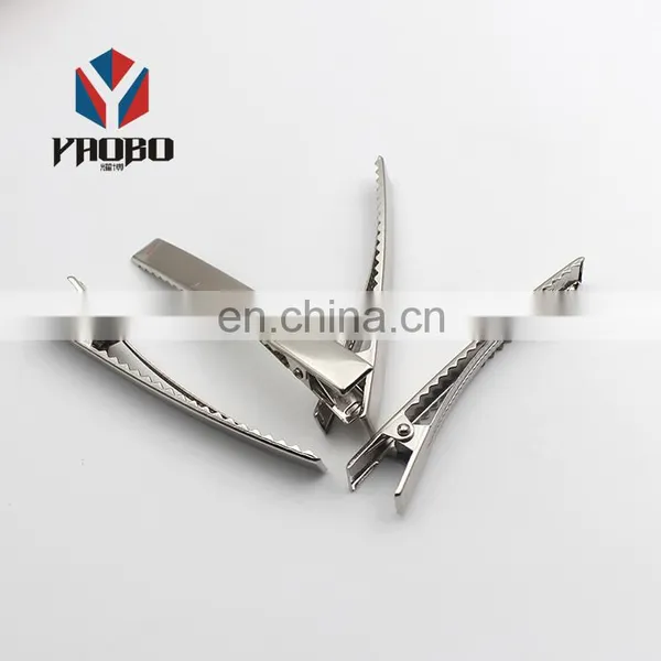 Customised 50mm 60mm Hair Clips Simple Private Label Hair Clips Accessories photo-3
