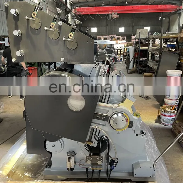 Manual Paper Hot Foil Stamping Die Cutting Machine TYMB-750 photo-3