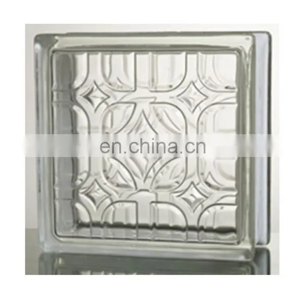 Patten Texture Eco-friendly Outdoor Wall Decorative Exterior Hollow Glass Brick photo-3