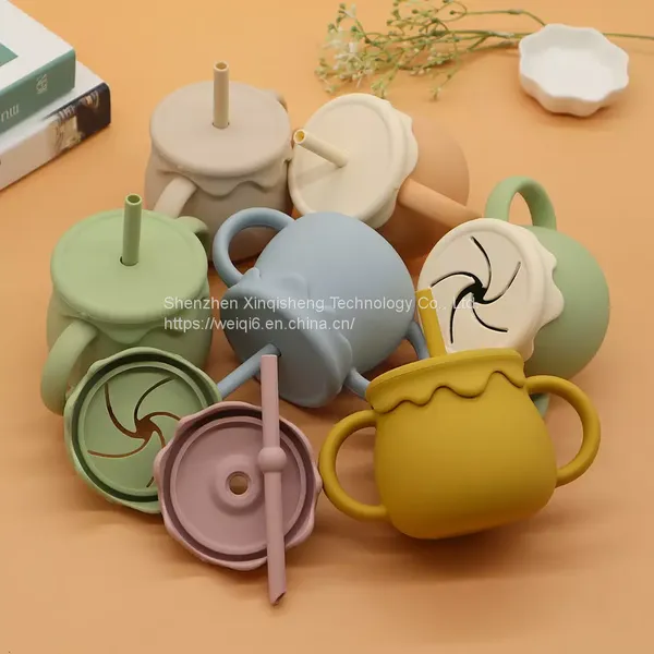 Brand New for Babies Educational Food Grade 360 Trainer Cup and Snack Catcher Mushie Snack Snack Cup Holder photo-3