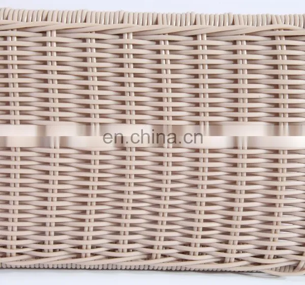 Unique Style UV-resistant Brown Color Material Plastic Rattan For Outdoor Furniture photo-2