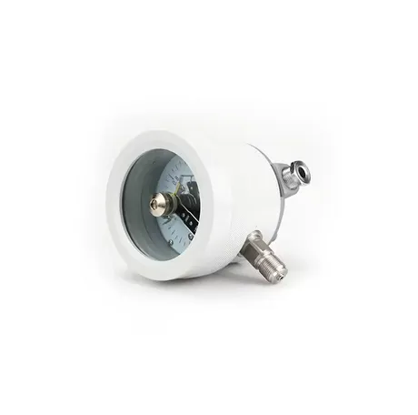 Stainless Steel Pressure Gauge With Shock-proof Diaphragm Gauge With Explosion-proof Electric Contact photo-3