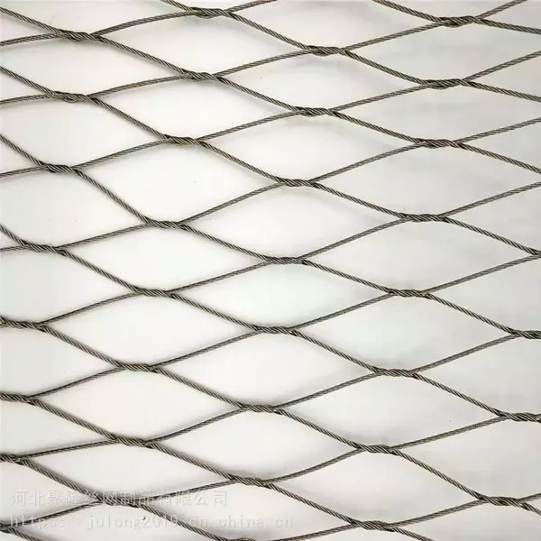 Stainless Steel Woven Rope Mesh for Zoo Enclosures photo-5